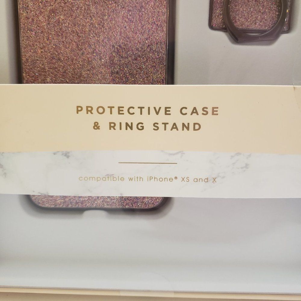 NWT Nanette Lepore iPhone X Case & Ring Stand - Picture 4 of 7